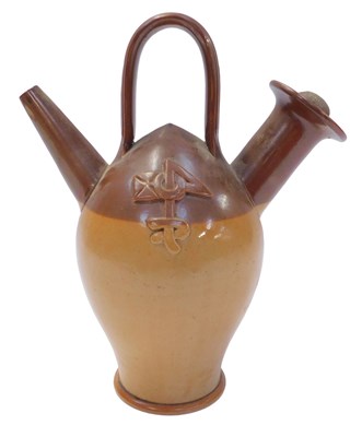 Lot 524 - A Royal Doulton stoneware The Old Sarum kettle,...