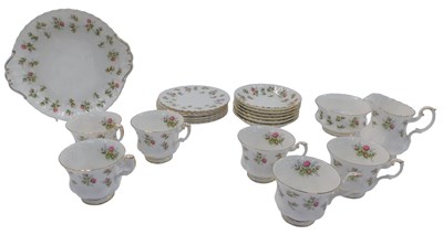 Lot 555 - A Royal Albert porcelain Winsome pattern part...