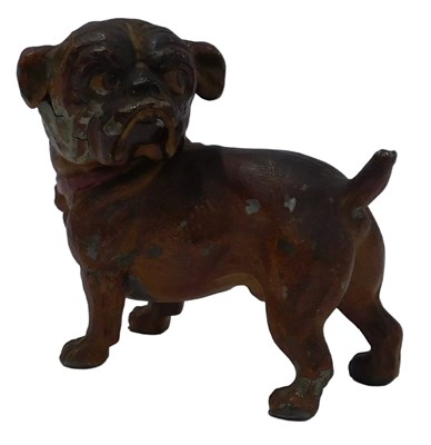 Lot 564 - An early 20thC cold-painted cast metal model...