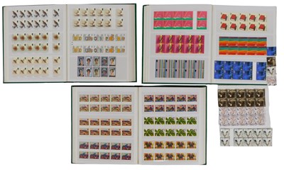 Lot 598 - Three albums containing Elizabeth II stamp...