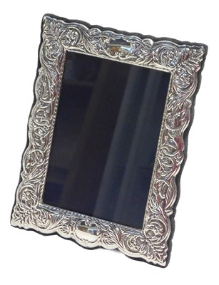 Lot 601 - An Elizabeth II silver photograph frame, of...