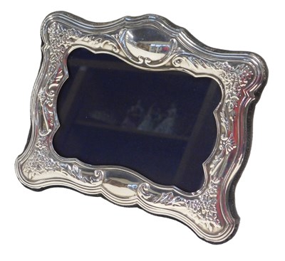 Lot 602 - An Elizabeth II silver photograph frame, of...