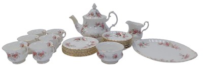 Lot 515 - A Royal Albert Lavender Rose pattern porcelain...