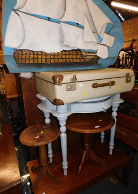 Lot 1044 - A group of furniture, comprising a large...