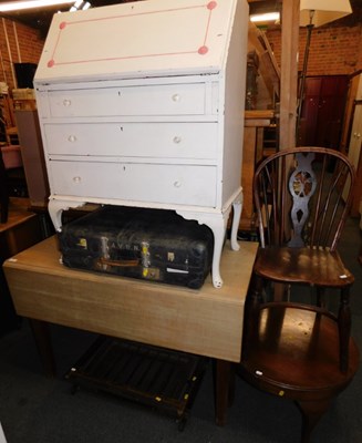 Lot 1052 - A group of furniture, comprising a small...