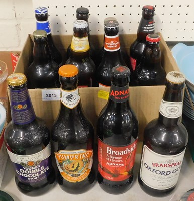 Lot 2013 - A group of bottled beer, including Youngs...