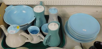 Lot 2014 - A group of Poole pottery, including a tureen...