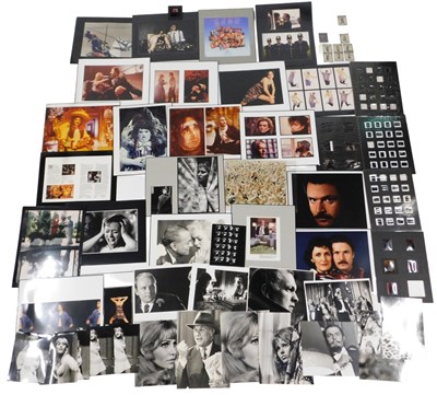 Lot 645 - A group of photographic prints, film stills,...