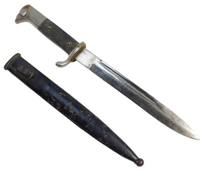 Lot 678 - A German WWII Third Reich parade bayonet, with...