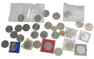 Lot 693 - A group of commemorative crowns, to include...