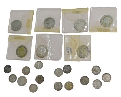 Lot 704 - A group of pre 1920 coinage, to include...