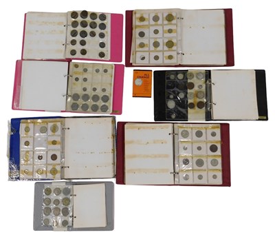 Lot 709 - Various coin albums containing Victorian and...