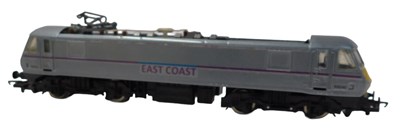 Lot 728 - A Hornby OO gauge class 90 electric locomotive,...