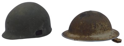 Lot 743 - A World War II British Army Brodie...