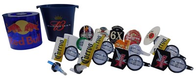 Lot 752 - Breweriana, to include various beer clips, a...