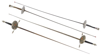 Lot 754 - Two pairs of fencing foils.