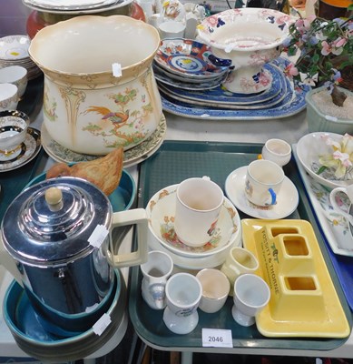 Lot 2046 - A group of ceramics, childwares including...