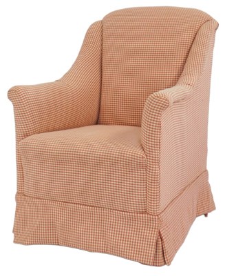 Lot 804 - An early 20thC armchair, upholstered in a...