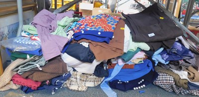 Lot 2067 - Textiles, to include clothing, waistcoats,...