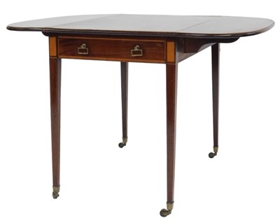 Lot 836 - A Georgian plum pudding mahogany and...