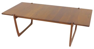 Lot 851 - A mid century France & Son teak coffee table,...