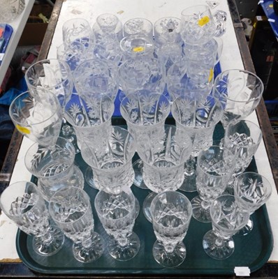 Lot 2094 - A group of glassware, including cut glass...