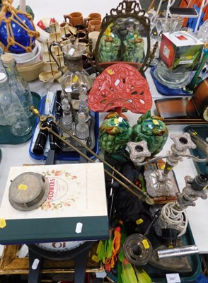 Lot 2097 - Metalware, including Sheffield plate three...