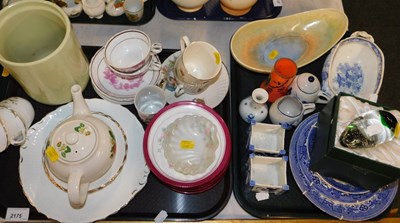 Lot 2175 - Ceramics and glassware, ceramics including a...