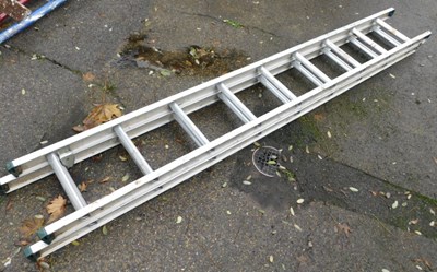 Lot 1084 - An Abru Star Master DIY extending ladder.
