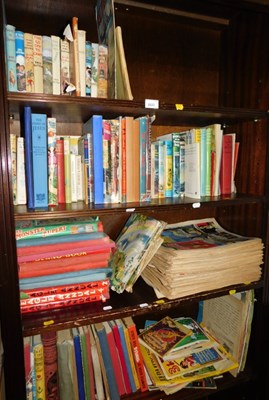 Lot 2223 - Children's books, including some Eagle comics,...