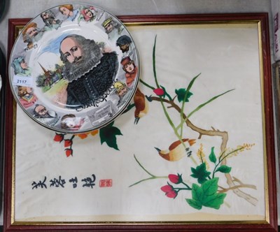 Lot 2117 - Three Royal Doulton collector's plates,...