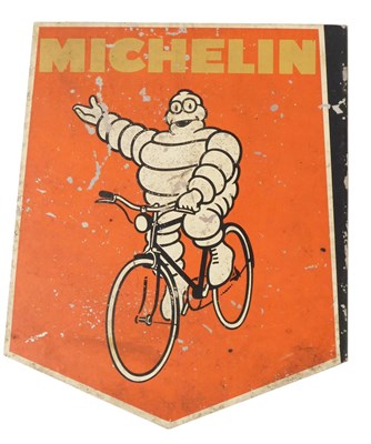 Lot 2035 - A MICHELIN painted metal advertising...