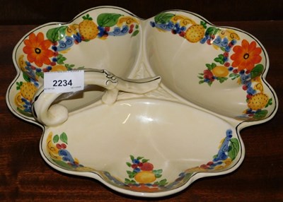 Lot 2234 - An Adams three sectional dish.