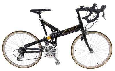 Lot 2089 - A Chameleon Airnimal bicycle, the black Cane...