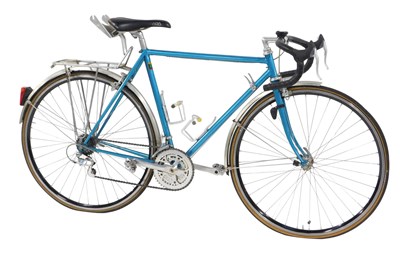 Lot 2094 - A Reynolds 531 turquoise frame bicycle, with...