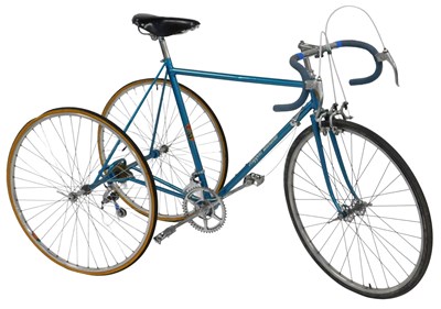 Lot 2082 - A Higgins Ultralite tricycle, the turquoise...