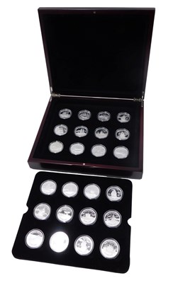 Lot 29 - A Royal Mint Legendary Fighting Ships silver...