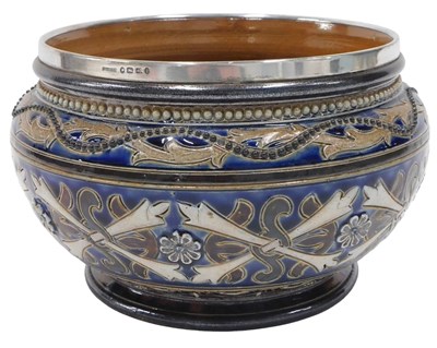 Lot 40 - A Doulton Lambeth bowl, with sgrafitto...