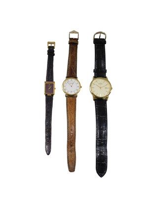 Lot 68 - A Raymond Weil 18ct gold plated gentleman's...