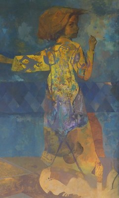 Lot Leonard H Rosoman (1913-2012). Standing figure,...