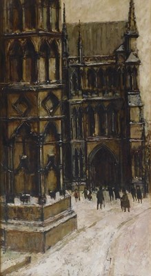 Lot Peter Brannan (1926-1994). The Cathedral, oil...