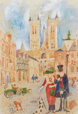 Lot Colin Carr (1929-2002). Castle Square Lincoln,...